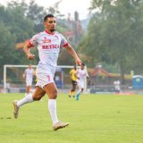 Ilyas Chouaref, joueur du FC Sion, lors du match de Coupe à Delémont